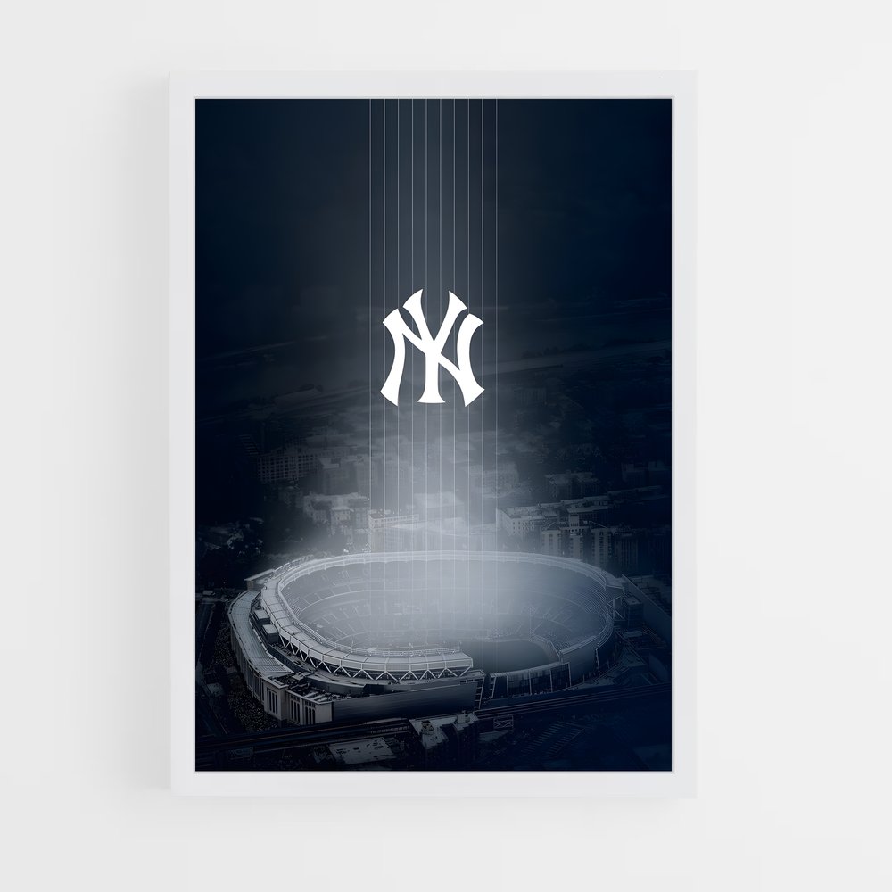 Poster Yankee Spirit – affiche Baseball (vue 3)
